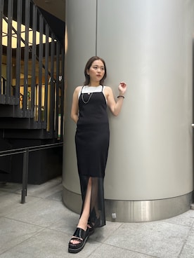 國岡朋実さん（レディース・156cm）の夏コーディネート