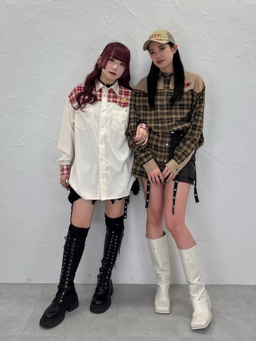 【完売品】areeam ♡ トイストーリー ジェシー ウエスタンシャツ 完売品】areeam ♡ トイストーリー ジェシー ウエスタンシャツ