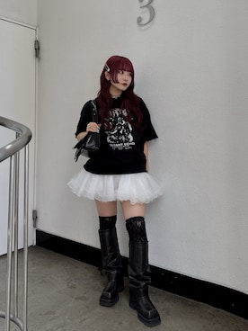 「jouetie（ジュエティ）のアイテム」を使った、MARIさん（骨格ストレート・レディース・153cm）の春コーディネート