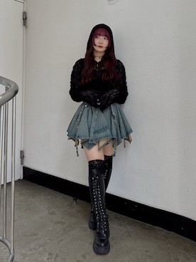 「jouetie（ジュエティ）のアイテム」を使った、MARIさん（骨格ストレート・レディース・153cm）の春コーディネート
