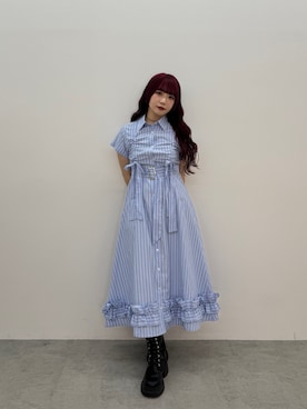 「jouetie（ジュエティ）のアイテム」を使った、MARIさん（骨格ストレート・レディース・153cm）の春コーディネート