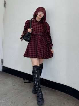 「アイテム（その他雑貨）」を使った、MARIさん（レディース・153cm）の秋コーディネート