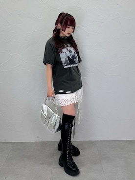 「jouetie（ジュエティ）のアイテム」を使った、MARIさん（骨格ストレート・レディース・153cm）の冬コーディネート