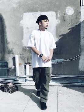 YUさんの（KANGOL | カンゴール）を使ったコーディネート