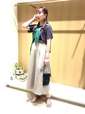 kloopさん(レディース・162cm)の夏コーディネート