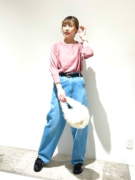 「Te chichi TERRASSE（テチチテラス）のアイテム（パンツ）」を使った、kloopさん（レディース・162cm）の夏コーディネート