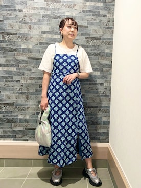 「Te chichi TERRASSE（テチチテラス）のアイテム」を使った、kloopさん（レディース・162cm）の夏コーディネート