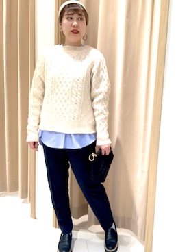 kloopさん（レディース・162cm）の冬コーディネート