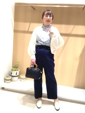 「ボストンバッグ」｜kloopさん（レディース・162cm）の春コーディネート