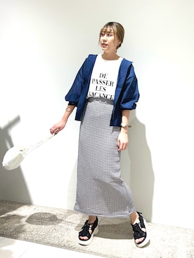 kloopさん(レディース・162cm)の夏コーディネート