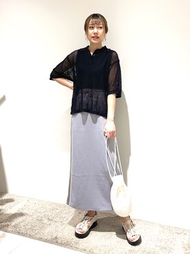 kloopさん（レディース・162cm）の夏コーディネート