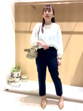 「セレモニーコーデ」｜「アイテム（その他）」を使った、kloopさん（レディース・162cm）の春コーディネート