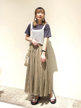 kloopさん（レディース・162cm）の夏コーディネート