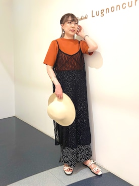 「Te chichi TERRASSE（テチチテラス）のアイテム（ワンピース/ドレス）」を使った、kloopさん（レディース・162cm）の春コーディネート