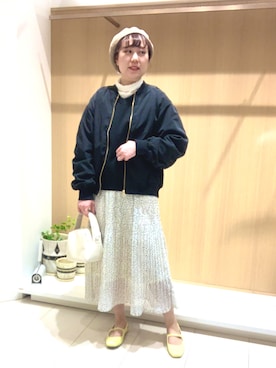 「ボストンバッグ」｜kloopさん（レディース・162cm）の春コーディネート