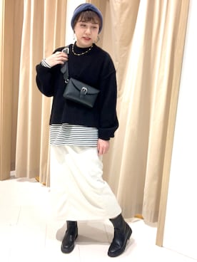 kloopさん（レディース・162cm）の冬コーディネート