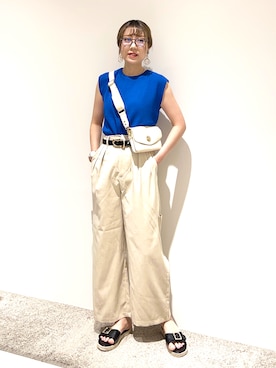 kloopさん（レディース・162cm）の夏コーディネート