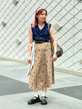 ★Yuki☆ 🇹🇼さん（レディース・157cm）の夏コーディネート