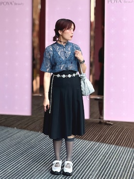 「NET（ネット）のアイテム」を使った、★Yuki☆ 🇹🇼さん（レディース・157cm）の夏コーディネート