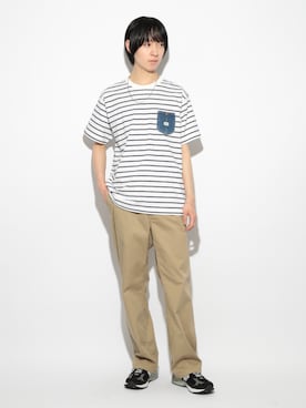 「EDWIN（エドウィン）のアイテム」を使った、setup7_menさん（メンズ・176cm）の春コーディネート