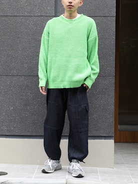 setup7_menさん（メンズ・184cm）の春コーディネート