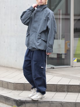 setup7_menさんの「累計販売9万枚突破！【SETUP7】Basic Military CargoPants.  Type M-65/M-47/Work Painter ワイドカーゴパンツ」を使ったコーディネート