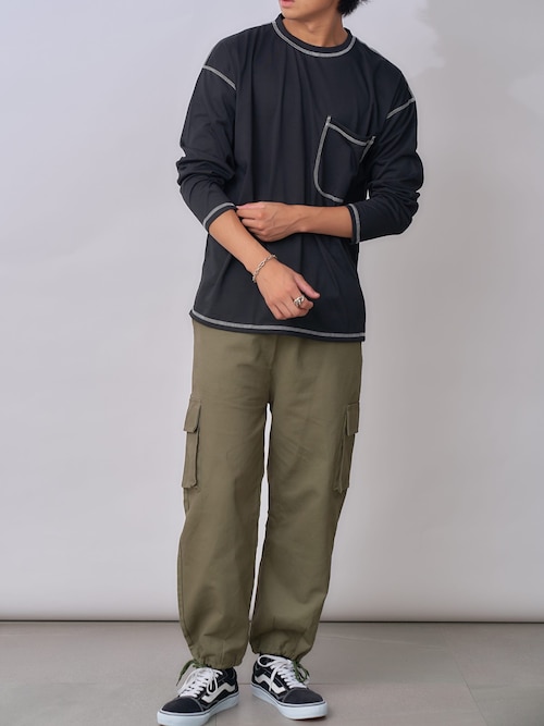 セール】窮屈感のないルーズストレートシルエット。【SETUP7】M-65