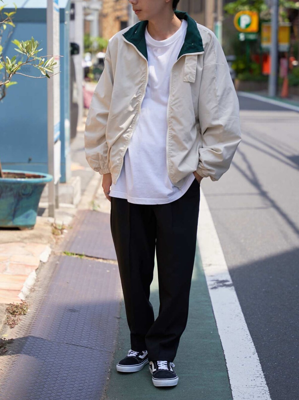 サンデーサイレンス ナイロンジャケット 90s NAUTICA COMPETITION 