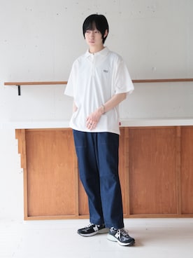 「POLO BCS（ポロ ビーシーエス）のアイテム」を使った、setup7_menさん（メンズ・184cm）の春コーディネート