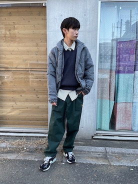 setup7_menさん（メンズ・184cm）の冬コーディネート