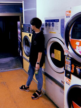 「アイテム（イヤリング）」を使った、komichiwearさん（メンズ・181cm・20代）の夏コーディネート