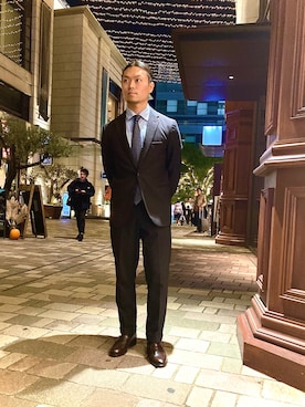 「Berwick1707（バーウィック）のアイテム」を使った、iwatakuさん（メンズ・168cm）の秋コーディネート