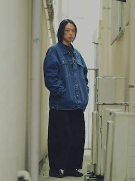 よりさん（メンズ・178cm）の冬コーディネート