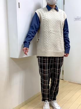 BRICK HOUSE シャツ工房 大泉学園ゆめりあ店さん（レディース・163cm）の秋コーディネート