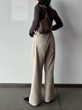 「russet（ラシット）のアイテム」を使った、yktさん（レディース・158cm）の春コーディネート