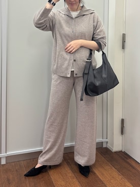 「russet（ラシット）のアイテム」を使った、yktさん（レディース・158cm）の秋コーディネート
