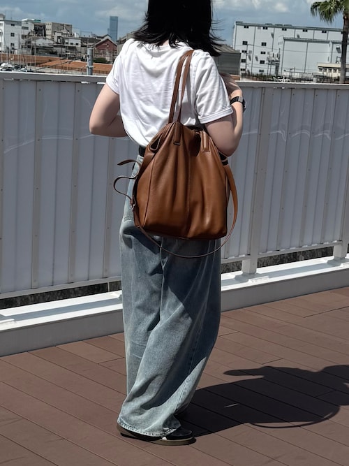WEB限定 レザー2WAYトートバッグ