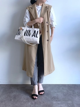 yktさん（レディース・158cm）の夏コーディネート