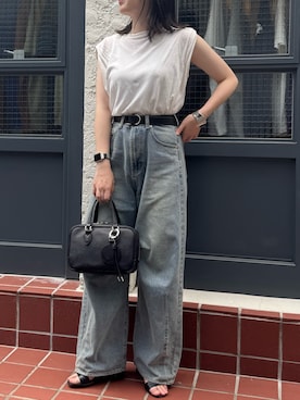 「アイテム（チャーム）」を使った、yktさん（レディース・158cm）の夏コーディネート