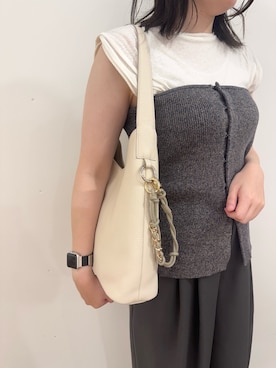 「russet（ラシット）のアイテム」を使った、yktさん（レディース・158cm）の秋コーディネート