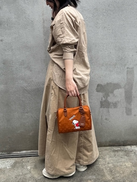「russet（ラシット）のアイテム」を使った、yktさん（レディース・158cm）の秋コーディネート