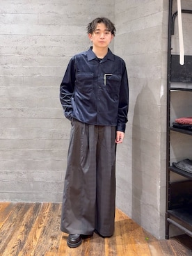 「アイテム（ピアス（片耳用））」を使った、HARE     もりたいさん（メンズ・168cm）の秋コーディネート