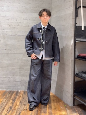 「アイテム（ネクタイ）」を使った、HARE     もりたいさん（メンズ・168cm・20代）の秋コーディネート