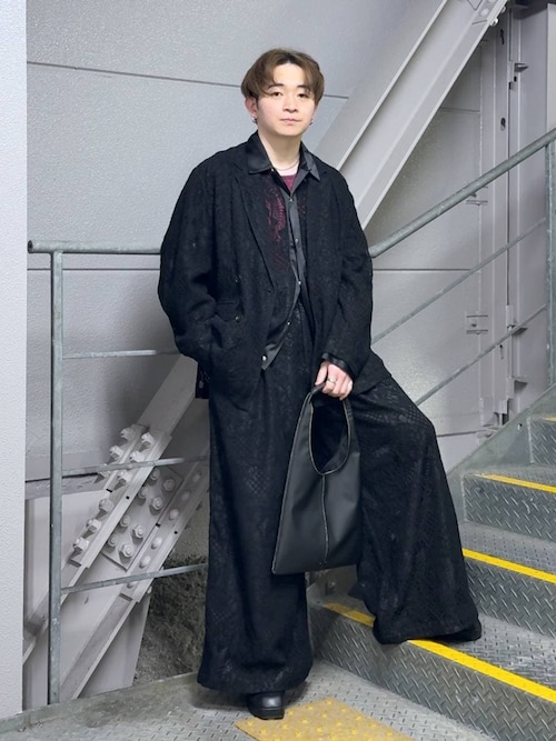 MADE IN JAPAN】ステンレスサークルピアス(HARE)（ピアス（片耳用