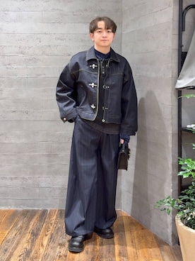 HARE もりたいさん(メンズ・168cm)の冬コーディネート