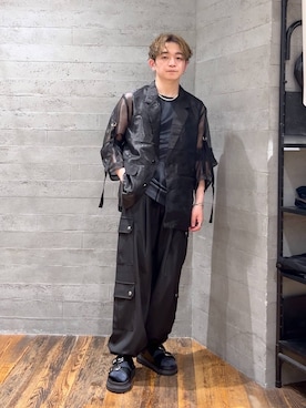 「アイテム（テーラードジャケット）」を使った、HARE     もりたいさん（メンズ・168cm・20代）の夏コーディネート