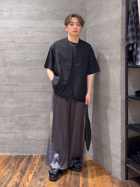 「HARE（ハレ）のアイテム」を使った、HARE     もりたいさん（メンズ・168cm）の夏コーディネート