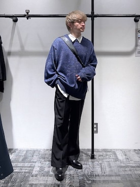 HARE もりたいさん(メンズ・168cm)の冬コーディネート
