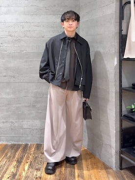 HARE     もりたいさん（メンズ・168cm）の冬コーディネート