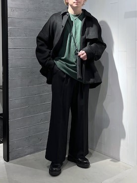 「低身長男子」｜HARE     もりたいさん（メンズ・168cm）の冬コーディネート